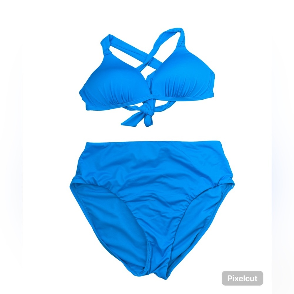 Vibrant Blue Bikini Set M - Picture 1 of 1
